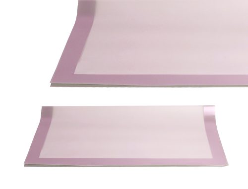 PLASTIC WRAPPING SHEET, SET OF 20, CONTOUR, PURPLE