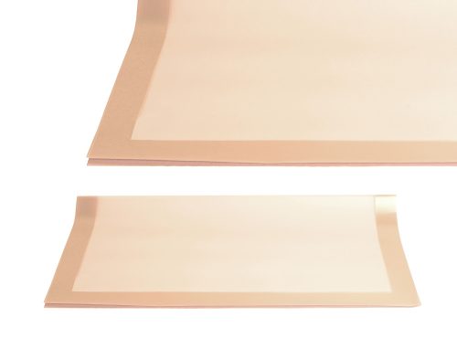 PLASTIC WRAPPING SHEET, SET OF 20, CONTOUR, PEACH