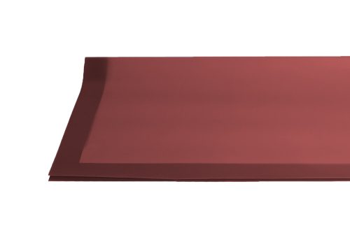 PLASTIC WRAPPING SHEET, SET OF 20, CONTOUR, CLARET