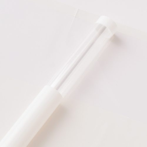 PLASTIC CELLOPHANE SHEET, SET OF 20, WITH WINDOW WHITE