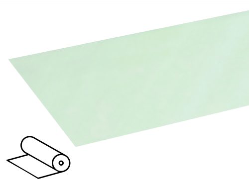 PLASTIC WRAPPING ROLL, TRANSPARENT, GREEN