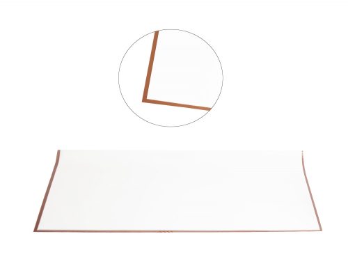 PLASTIC WRAPPING SHEET, SET OF 20, CONTOUR, TRANSPARENT