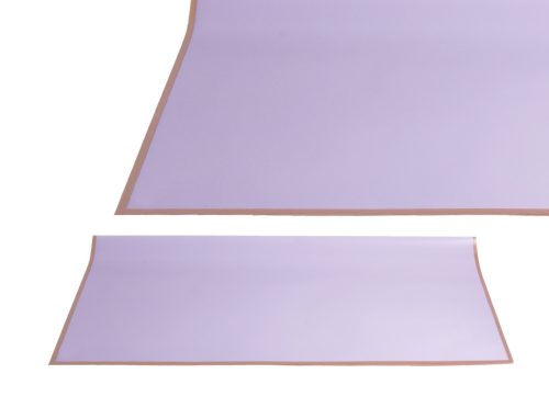 PLASTIC WRAPPING SHEET, SET OF 20, CONTOUR, PURPLE