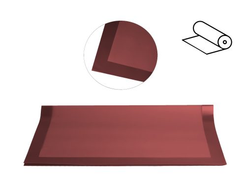 PLASTIC WRAPPING ROLL, CONTOUR, CLARET