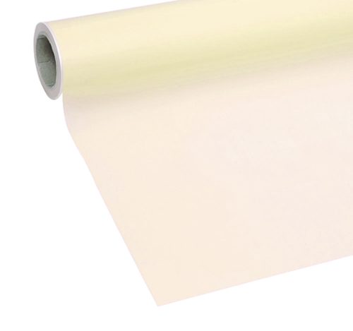 PLASTIC WRAPPING ROLL, TRANSPARENT, PASTEL BEIGE