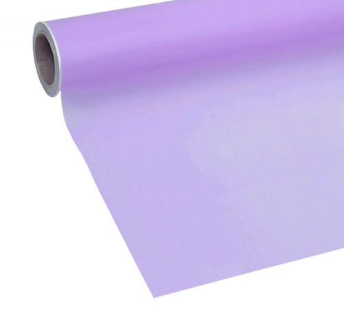 063809 PLASTIC WRAPPING ROLL, PASTEL VIOLA