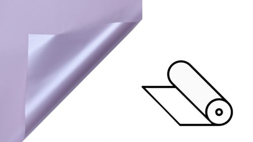PLASTIC WRAPPING ROLL, NACRE PURPLE