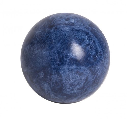 151554 CERAMIC BALL DECORATION, BLUE