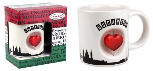 171603 CERAMICS 3D MUG BUDAPEST 2 SIDED