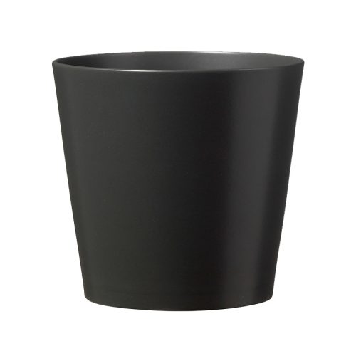 193552 CERAMIC PLANT POT, DALLAS ESPRIT, MATTE ANTHRACITE