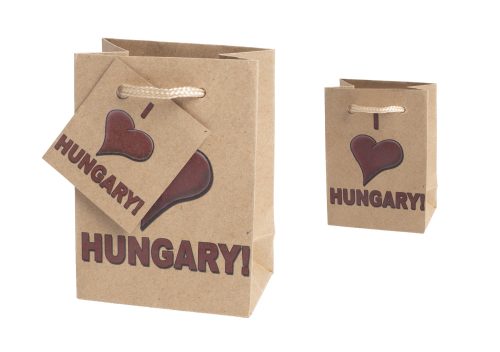 341974 PAPER BAG I LOVE HUNGARY 