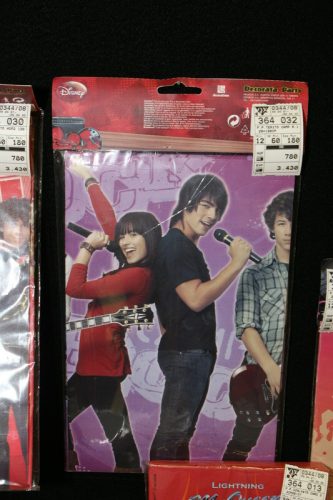 DISNEY PARTY PAPER CLOTH, CAMP ROCK