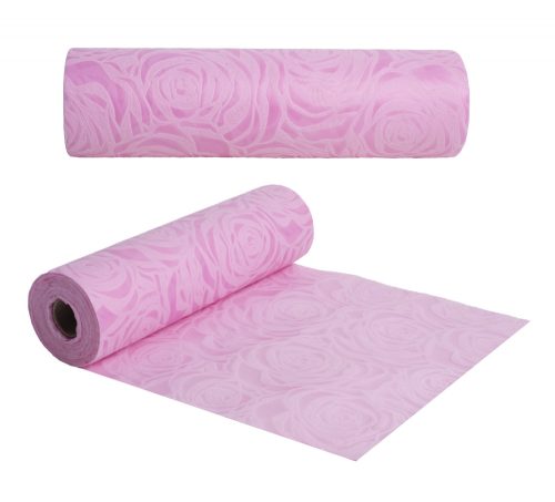 400537 NON-WOVEN WRAPPING DECORATION  ROSE PATTERN ROSE