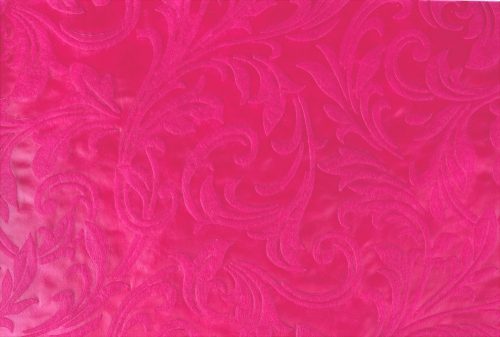 400607 NON-WOVEN WRAPPING DECORATION  TENDRIL PATTERN PINK