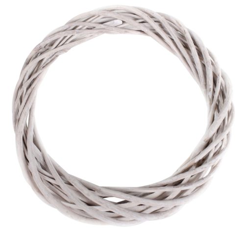 WILLOW WREATH WHITE