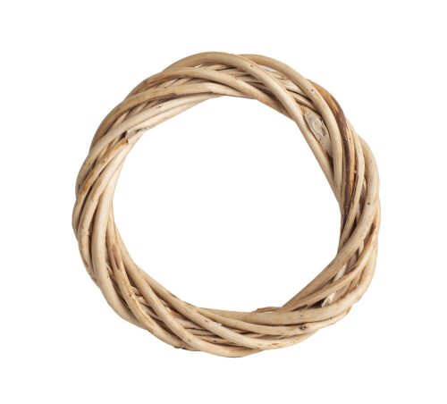 401813 WILLOW WREATH  NATURAL