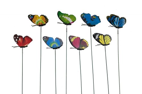 408655 PLASTIC BUTTERFLY ON STICK