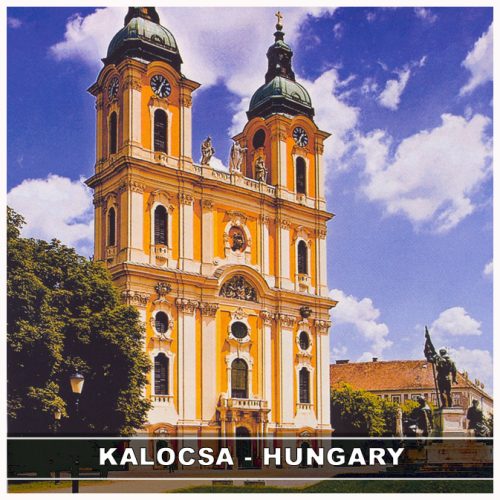 423158 FRIDGE MAGNET SOUVENIR KALOCSA