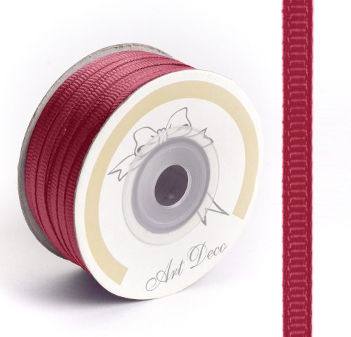 GROSGRAIN RIBBON, CLARET