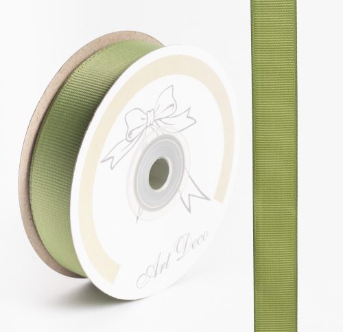 GROSGRAIN RIBBON, MOSSGREEN