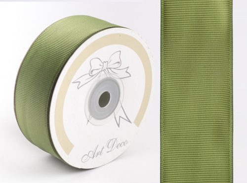 GROSGRAIN RIBBON, MOSSGREEN