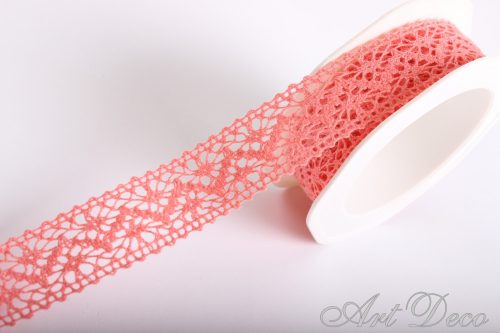 RIBBON CROCHET PINK