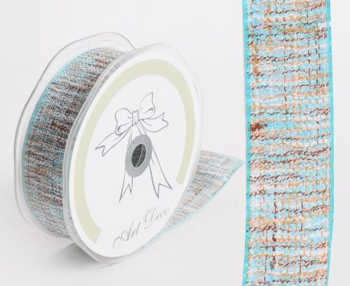 WOVEN RIBBON LIGHT BLUE