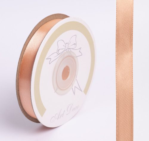 478142 SATIN RIBBON, PEACH