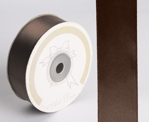 SATIN RIBBON, COFFEE