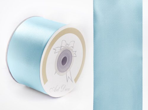 SATIN RIBBON, LIGHT BLUE