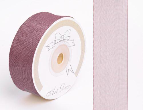 ORGANZA RIBBON, MALLOW