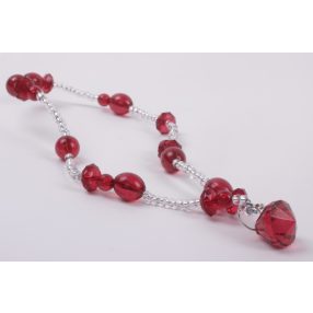 DEK.SZALVÉTAGYŰRŰ PIROS