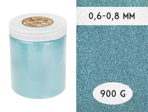 488960 MICRO SAND  TURQUOISE  IN JAR