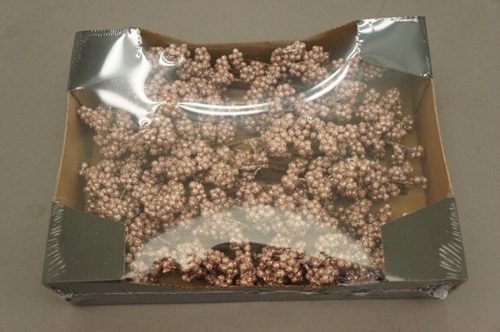 500517 FOAM BERRY PICK SET OF 24 COPPER