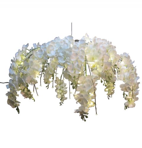 567251 ORCHID CUPOLA WITH 180 LEDS  WHITE
