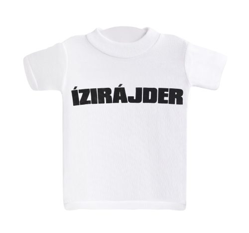 MINI BOTTLE T-SHIRT, ÍZIRÁJDER SIGN