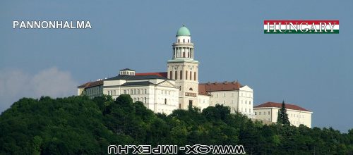 METAL FRIDGE MAGNET, PANNONHALMA