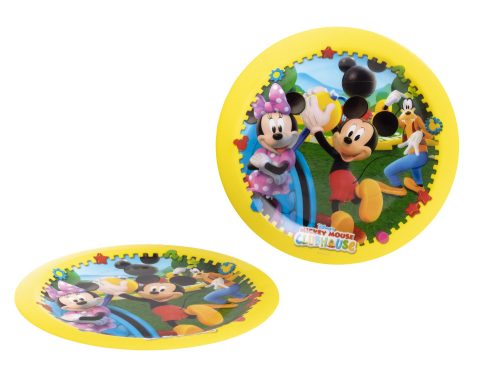 672279 DISNEY PLASTIC MICKEY PARTY PLATE, SET OF 4