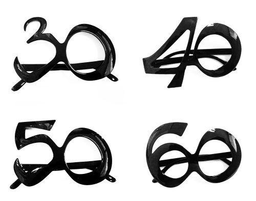 686021 PARTY GLASSES  NUMBERS