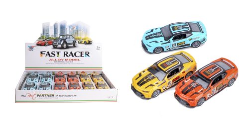 712010 ALLOW PULL BACK SPEED CAR MODEL, 1:32, YELLOW OR ORANGE OR BLUE