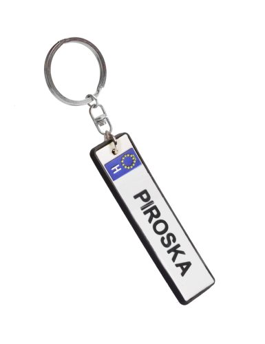 RUBBER KEYRING PIROSKA