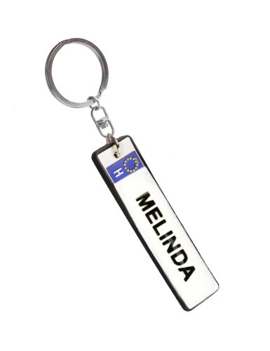 RUBBER KEYRING MELINDA