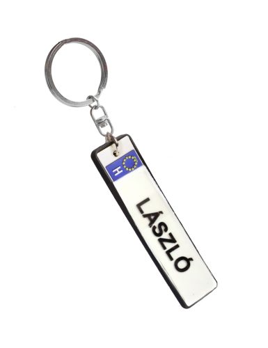 RUBBER KEYRING LÁSZLÓ