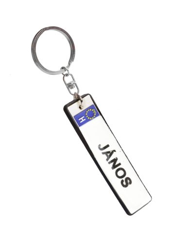 RUBBER KEYRING JÁNOS