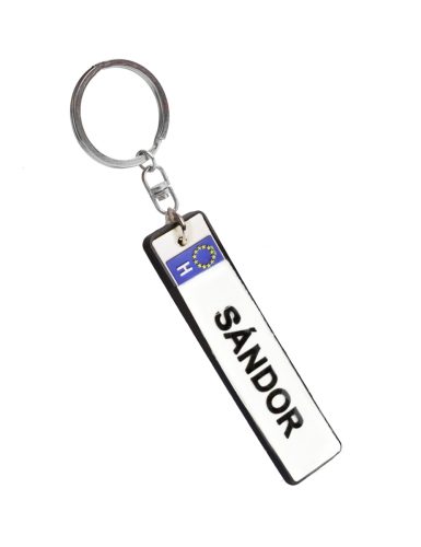 RUBBER KEYRING SÁNDOR