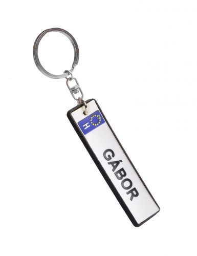 RUBBER KEYRING GÁBOR