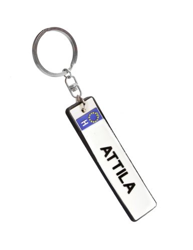 RUBBER KEYRING ATTILA