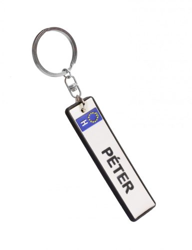 RUBBER KEYRING PÉTER