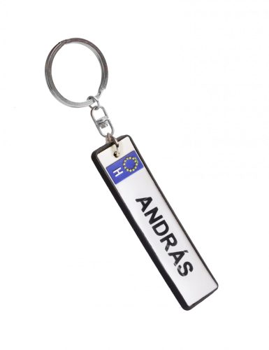 724320 RUBBER KEYRING ANDRÁS