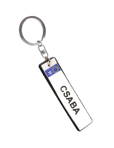 724323 RUBBER KEYRING CSABA